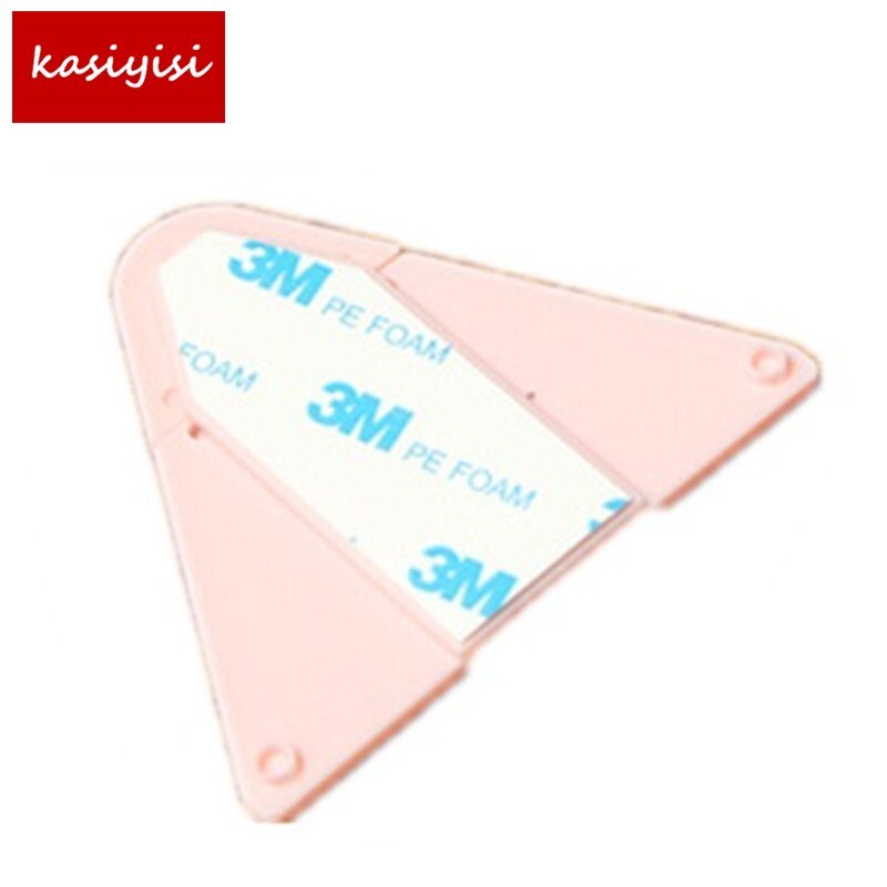 100Pcs/lot Security Plastic Cabinet Lock Safety Plastic Door Lock Multi Function Baby Lock Colorful Lock: pink