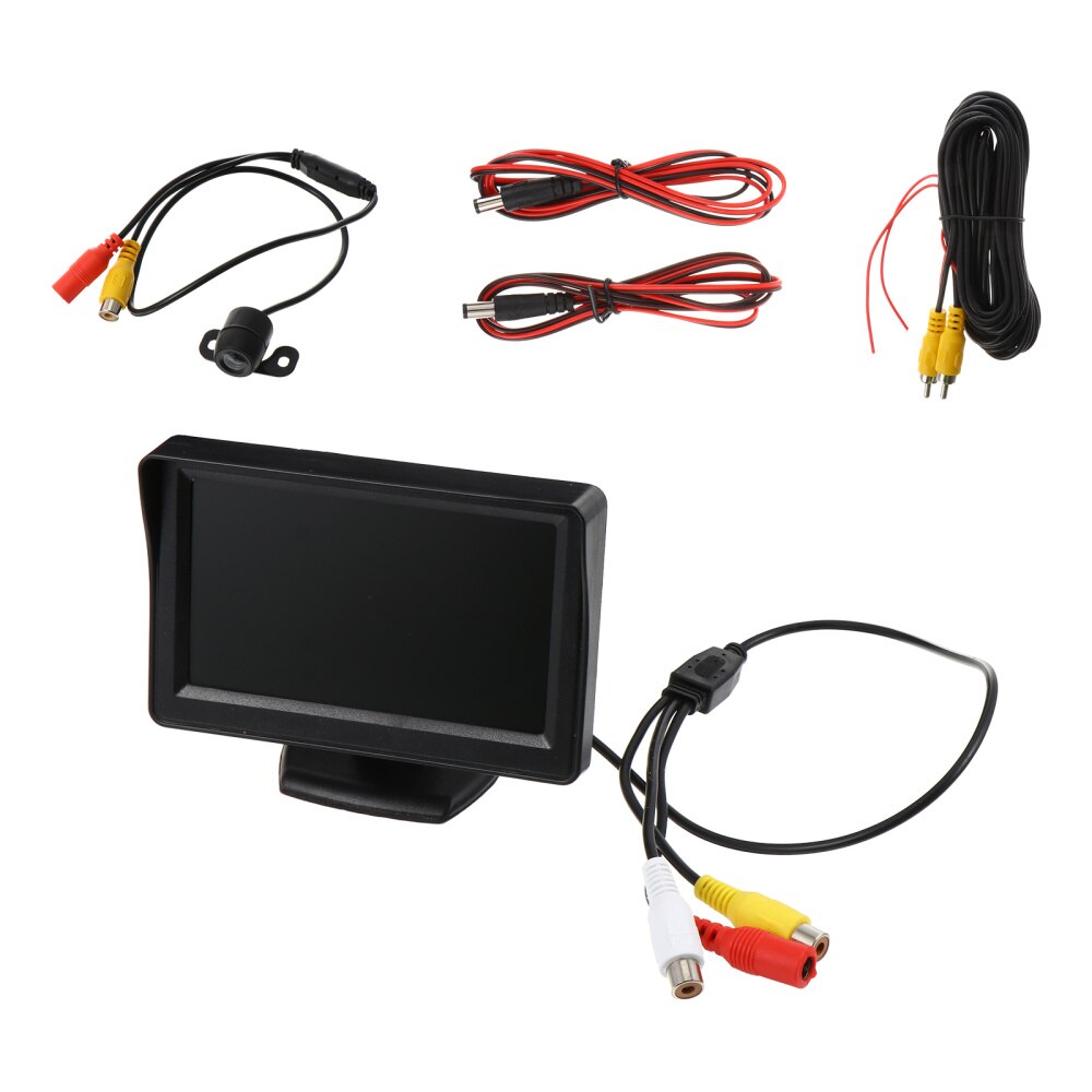 1 Set Car Rear View Camera and Monitor Auto Reversing Tools Car Supplies