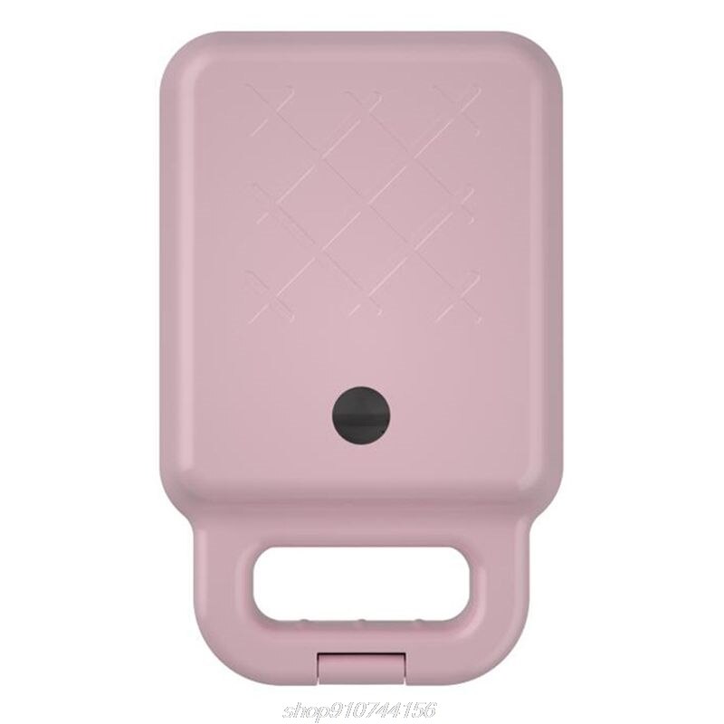 Portable Electric Waffles Sandwich Maker Multifunctional Egg Cake Breakfast Machine 220V N13 20: pink