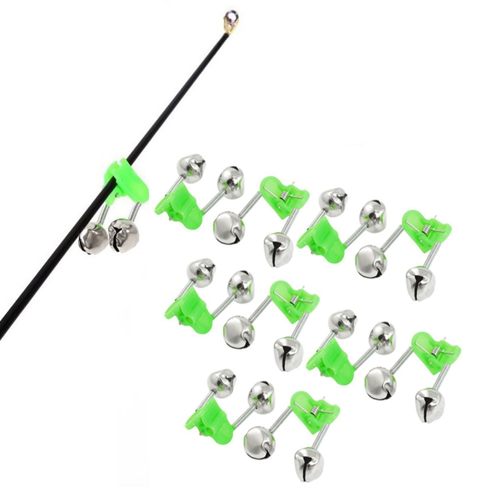 10Pc Vissen Beetverklikkers Hengel Stalk Bells Klem Tip Abs Vissen Accessoire Stijlvolle & Duurzaam Hengel Bells pesca