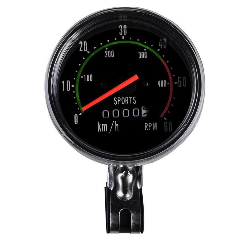 Bike Cycling Speedometer Odometer Mountain Bike Round Meter Gauges Stopwatch Riding Equipment