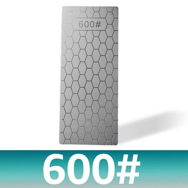 Diamant messenslijpsteen 400# 1000# 600#  messenslijpers ultradunne honingraatoppervlak wetsteen slijpsteen frees gereedschapsset: Omtrek 600