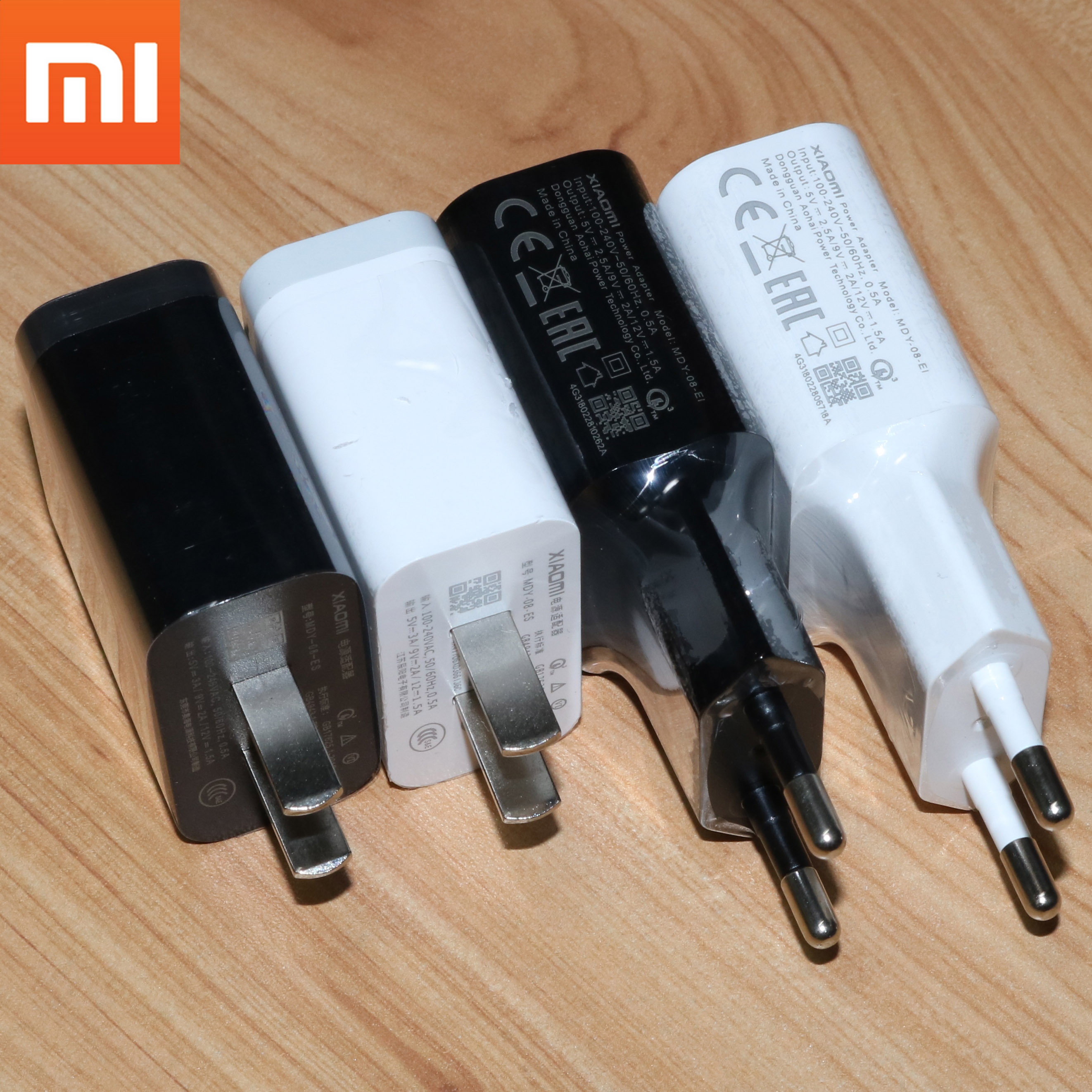 Original xiao mi carregador rápido qc 3.0 adaptador de carga rápida usb tipo c para mi 9 lite se 9t pro max 3 a3 redmi 8a redmi nota 7 8 pro