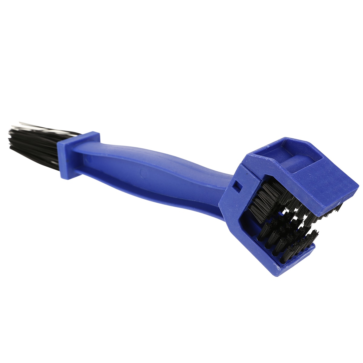 Portable Bicycle Chain Wheel Cleaner Bike Chain Scrubber Wash Tool Mountain Cycling Cleaning Kit Outdoor Accessory Blue