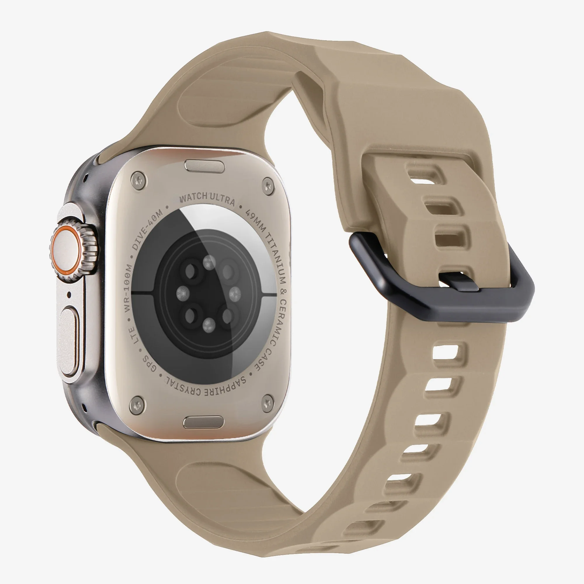 Sports Strap For Apple Watch Ultra2 49mm 10 42mm 46mm 9 8 7 45mm 41mm Silicone Bracelet band iWatch 6 5 4 SE 44mm 40mm 38mm Belt