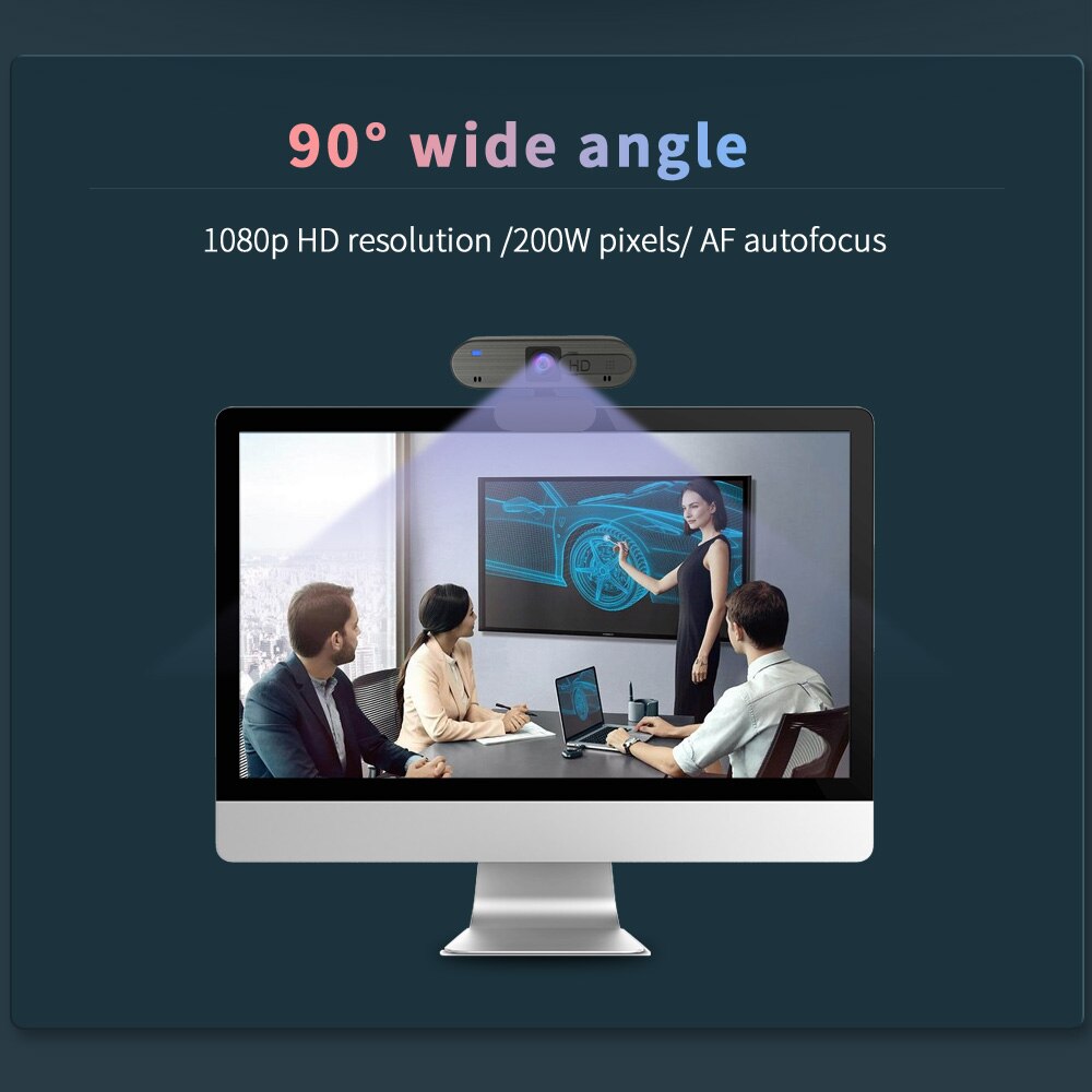 TISHRIC H703 1080P kamera internetowa 200W piksel Autofocus kamera internetowa era dla kamera PC dla komputera pełny HD kamera internetowa Webcast kamera USB 30fps