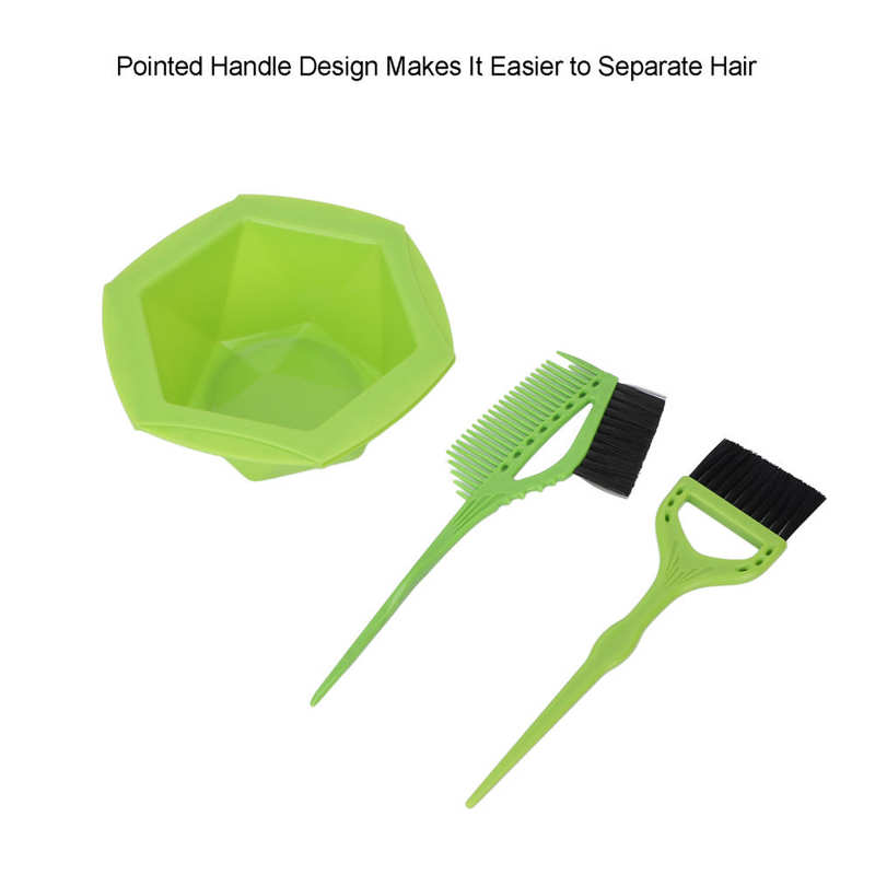 Kit de tinte para el cabello, cepillo de Color de cabello de operación Simple para evección para boda para el hogar
