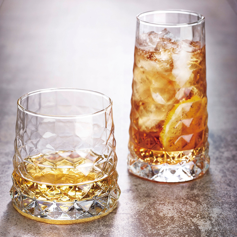 Personality drink cup glass milkshake cup Home diamonds drink glass cold cup