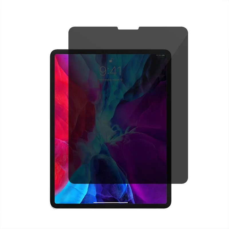 Voor iPad Pro 11 Screenprotector 10.2 7e 8e 9e 12.9 M1 Privacy Anti-spion Film Air 1/2/3/4/5 10.9 inch Mini 6 Anti Glare: Beige