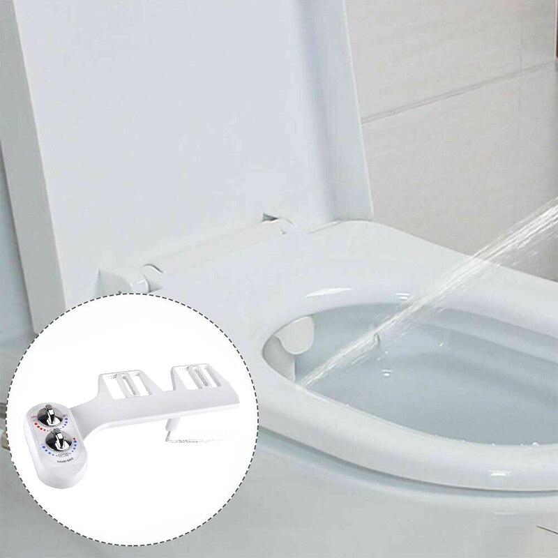 Badkamer Koud/Warm Water Toilet Verse Waternevel Non Elektrische Bidet Toilet Seat Attachment Enkele Zelfreinigende Nozzle