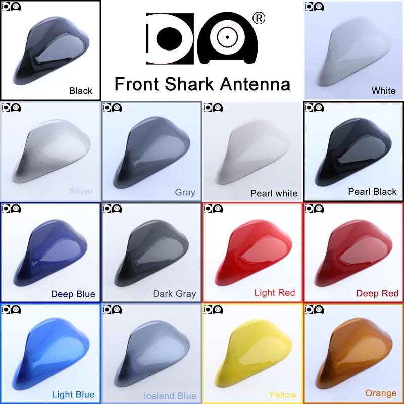 Voor fiat doblo accessoires voorste haaienvinantenne speciale autoradioantennes auto sterker signaal pianolak