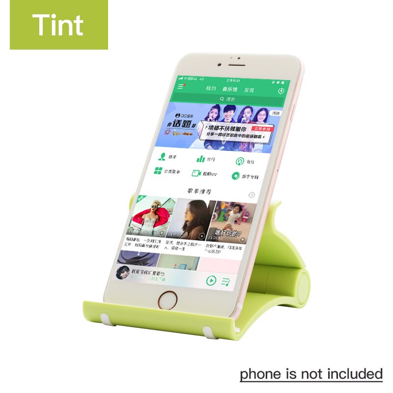 Vention Phone Holder Stand Mobile Smartphone for Tablet Stand iphone Desk Cell Phone Holder Stand Portable Moble Mobile Holder: Tint