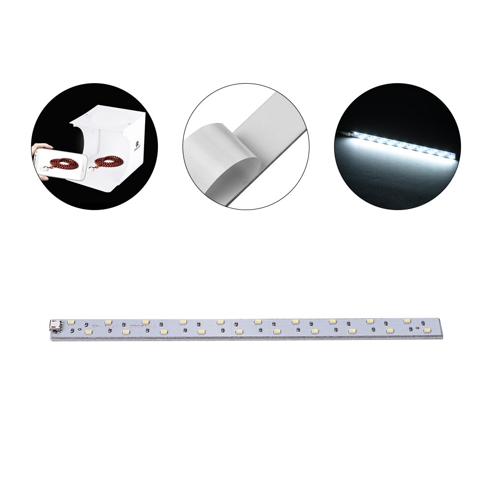 Photography Lighting Strip for Photo Studio Lighting Soft Box Portable Lightbox Tent LED Video Light Strip