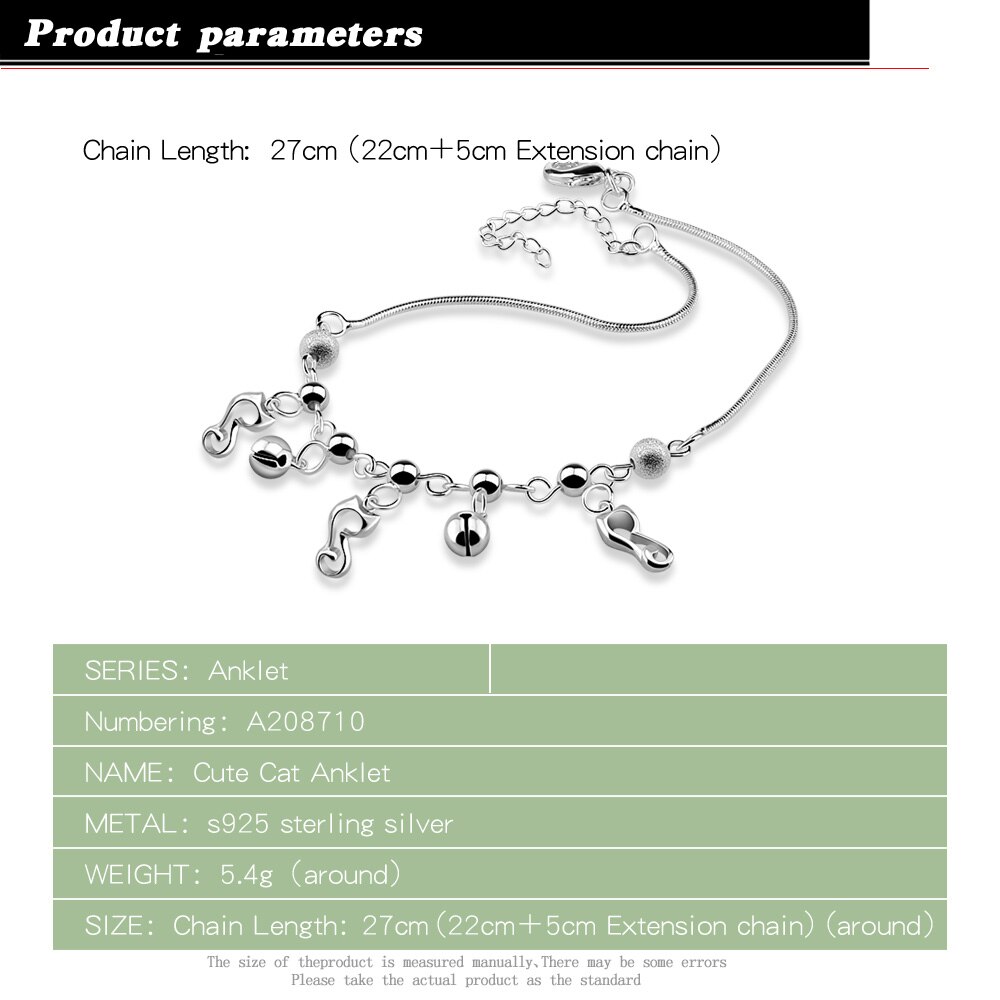 Sommer schmuck frauen silber fußkettchen 925 Sterling silber knöchel Armbinde kühlen sandalen fußkettchen Strand Party Zubehör Pulseira