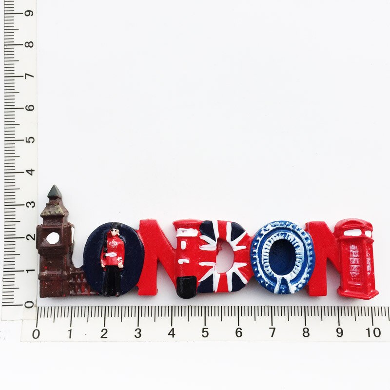 Aimant de réfrigérateur anglais, Bus de londres, soldat britannique, ours mignon, cabine téléphonique, Souvenir touristique, autocollants de réfrigérateur stéréo en résine: London