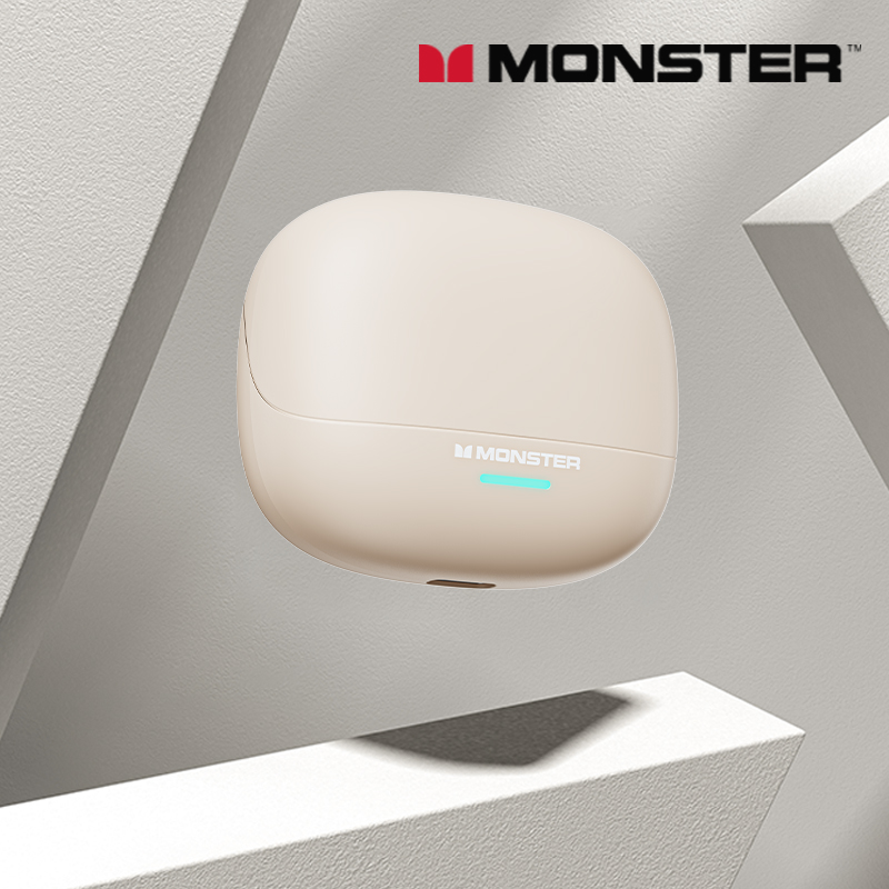 Monster MQT52 Draadloze Bluetooth 5.4 Koptelefoon Lange batterijduur Gaming-hoofdtelefoon Dual Mode HIFI Stereogeluid Headset met microfoon: green