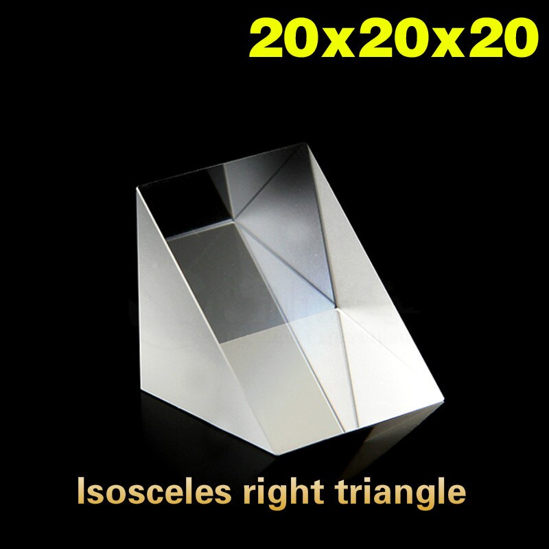 Spectrale Optics Optical Glass Driehoekig Spot Gelijkbenige Rechts Driehoek