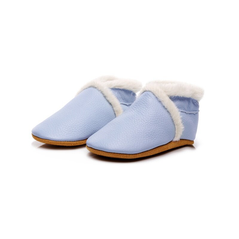 Baby Peuter Laarzen Baby Meisjes Jongens Winter Warm Houden Schoenen Eerste Wandelaars Sneakers Kids Crib Pasgeborenen Prewalkers: Ivoor / 13-18 months