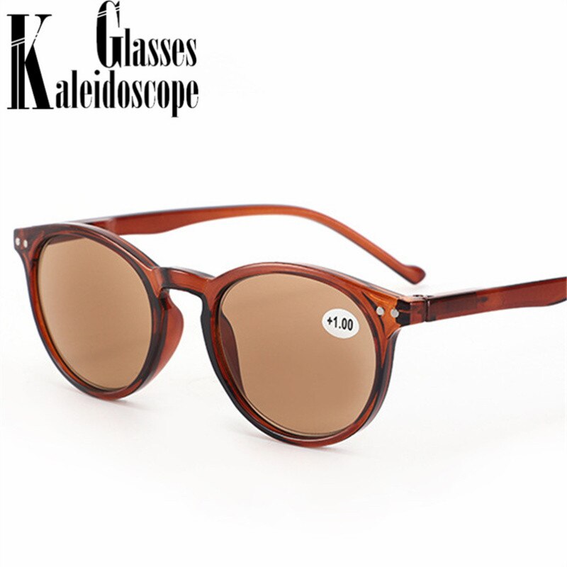 Gafas de lectura para hombre y mujer, lentes para presbicia, redondas, para hipermetropía, antiuv400, dioptrías + 1,0, 1,5, 2,0, 2,5, 3,0