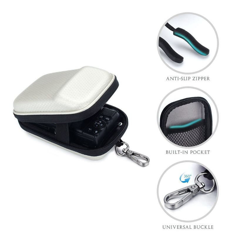 Digitalt kamera bag hardt etui beskytte midjepakker til nikon coolpix  w300 w100 aw130 aw120 s33 s32 l32 l31 sony  rx100 m6 m5 ii