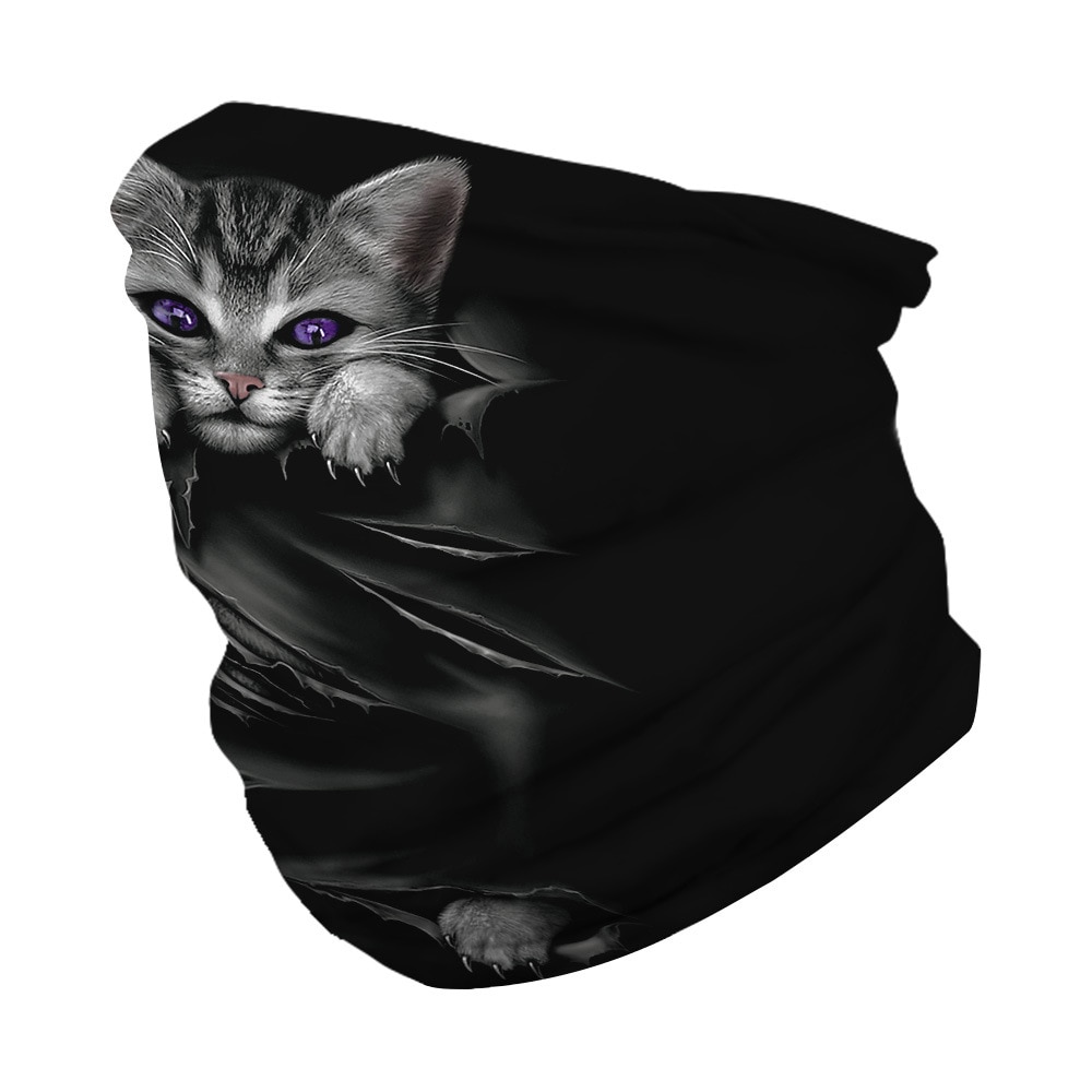 1pc färgglada unisex coola magiska ansikte bandana täckrör hals halsduk pannband utomhus huvudbonader sporttillbehör