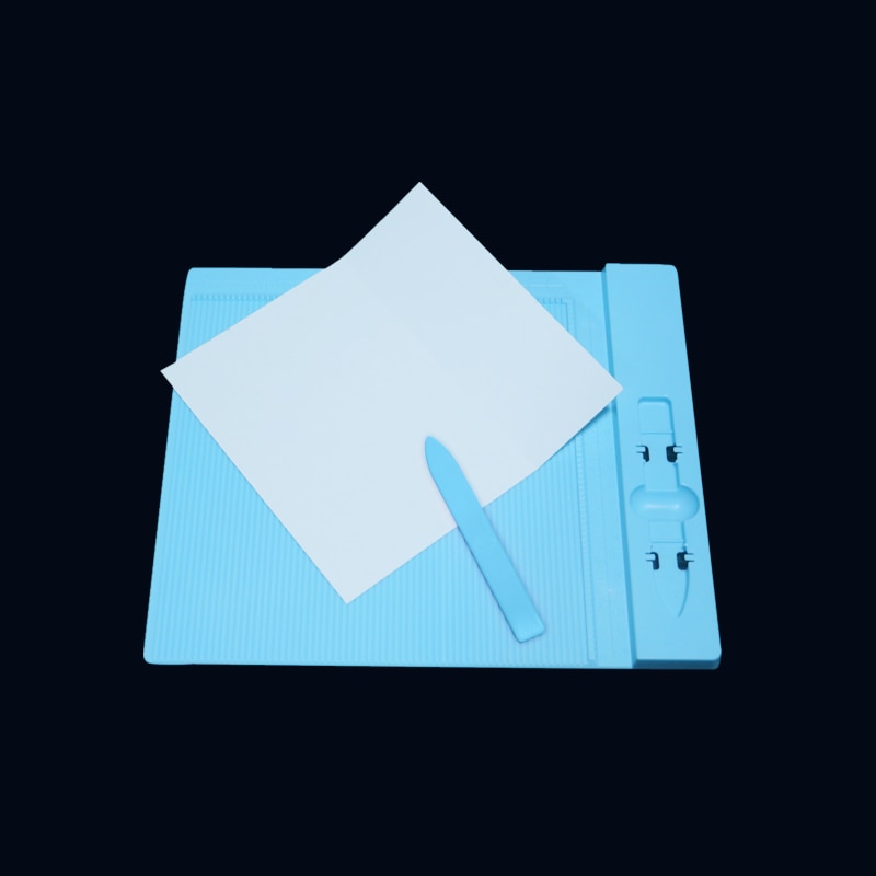 Scoring Board with Envelope Maker and Scoring Kinfe Craft Scorer/ Envelope Tool for folding paper card making DIY 27.5*23cm