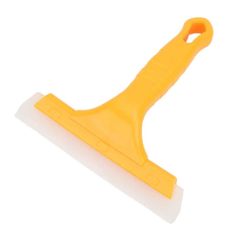 Multipurpose Squeegee Yellow Scratch Free Silicone Soft Universal for Car Window Kitchen Bathroom Window Squeegee
