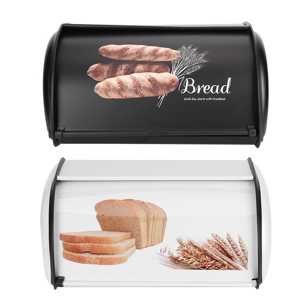 Broodtrommel Broodhouder Brood Opbergdoos Grote Capaciteit Roestvrijstalen Brooddoos Houder Bak Container Keuken Opslag Organizer