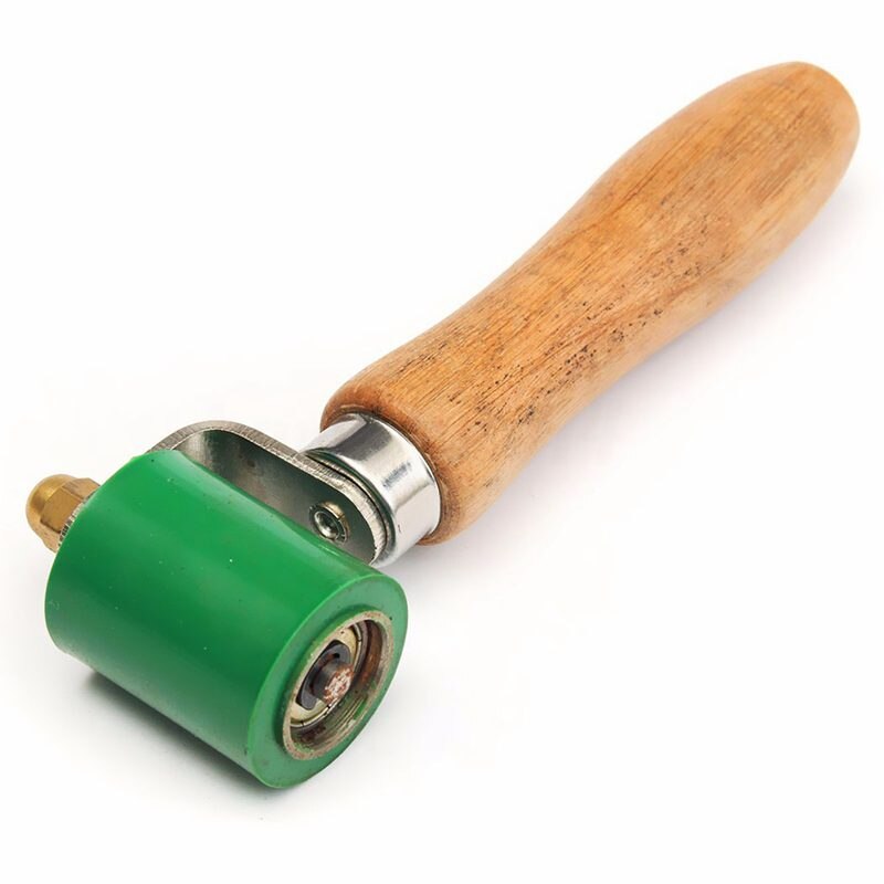ABSF 40mm Silicone Seam Hand Pressure Roller For Air Heating Vinyl Welding Tool