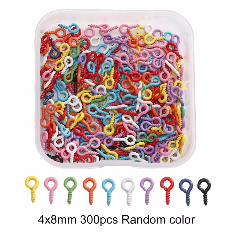 BENECREAT 30 PZ 15 Colori O Ring A Molla in Metallo, Connettore A Cerchio con Moschettone A Molla Tondo da 33 mm per Borse, Portachiavi, Artigianato, Creazione di Gioielli, 2 pz/Colore