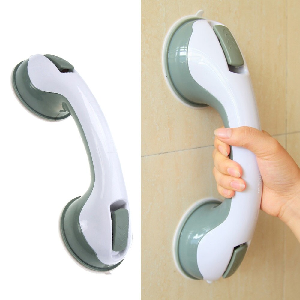 Anti Slip Shower Handle Vacuum Suction Cup Grab Bar For Elderly Safety Sucker Bath Tub Bathroom Shower Support Railing Handrail
