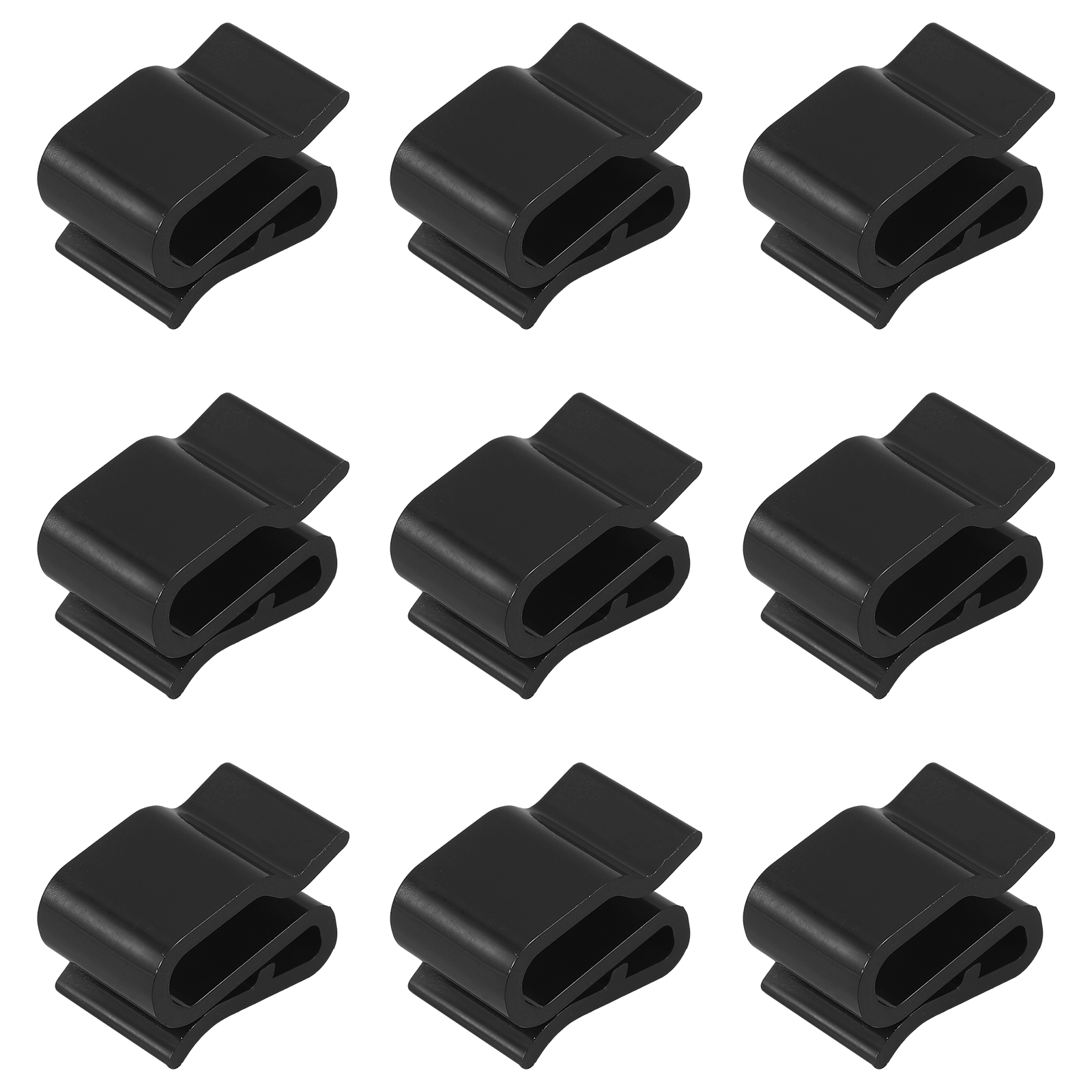 30 Stück Photovoltaik-Kabelklemmenhaken, Solar-Clip-Panel-Drahtklemmen, Anhänger-Verkabelung, Rahmen, Abs, PV-Modul, Management-Klemmen aus Kunststoff