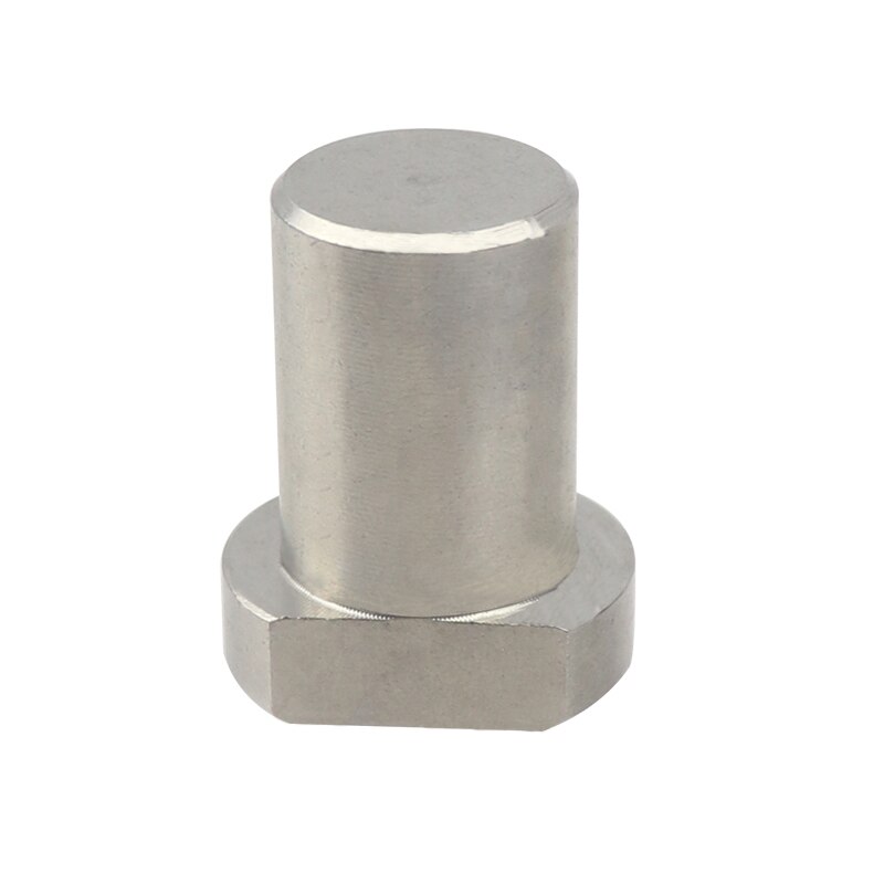 Butée d'établi, bloc de Tenon de limite en acier inoxydable, hauteur fixe, accessoires de Table pour le travail du bois, 20mm