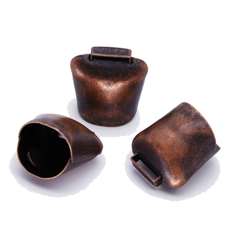 1PC Sheep Copper Bells Livestock Animal Copper Bells Sound Loud Brass Bell Cow copper Bells Loud Crisp Farther Animal Bell: 2