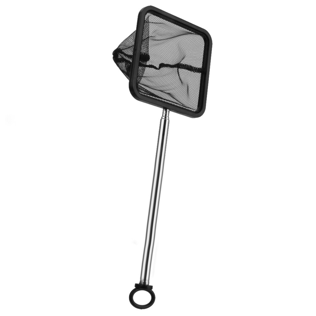 Telescopic Aquarium Net Fine Mesh Small Fishnet with Extendable Long Handle
