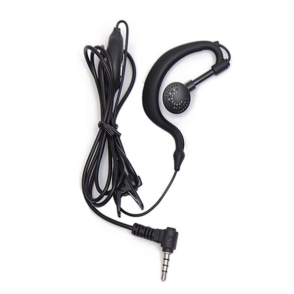 Baofeng BF-T1 PTT micro Air acoustique Tube écouteur casque pour Baofeng BF T1 BF-T8 UV-3R + UV-3R Plus talkie-walkie Mini Radio: G-shape ear hook