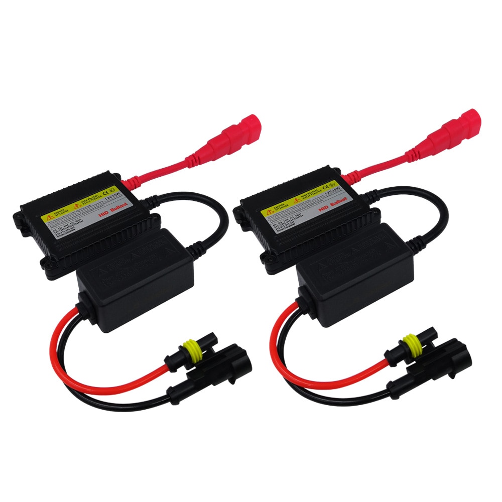 Balastro de xenón de 35W y 55W, dispositivo de conversión electrónica, delgado, para H7, H4, Unidad de encendido H1, H13