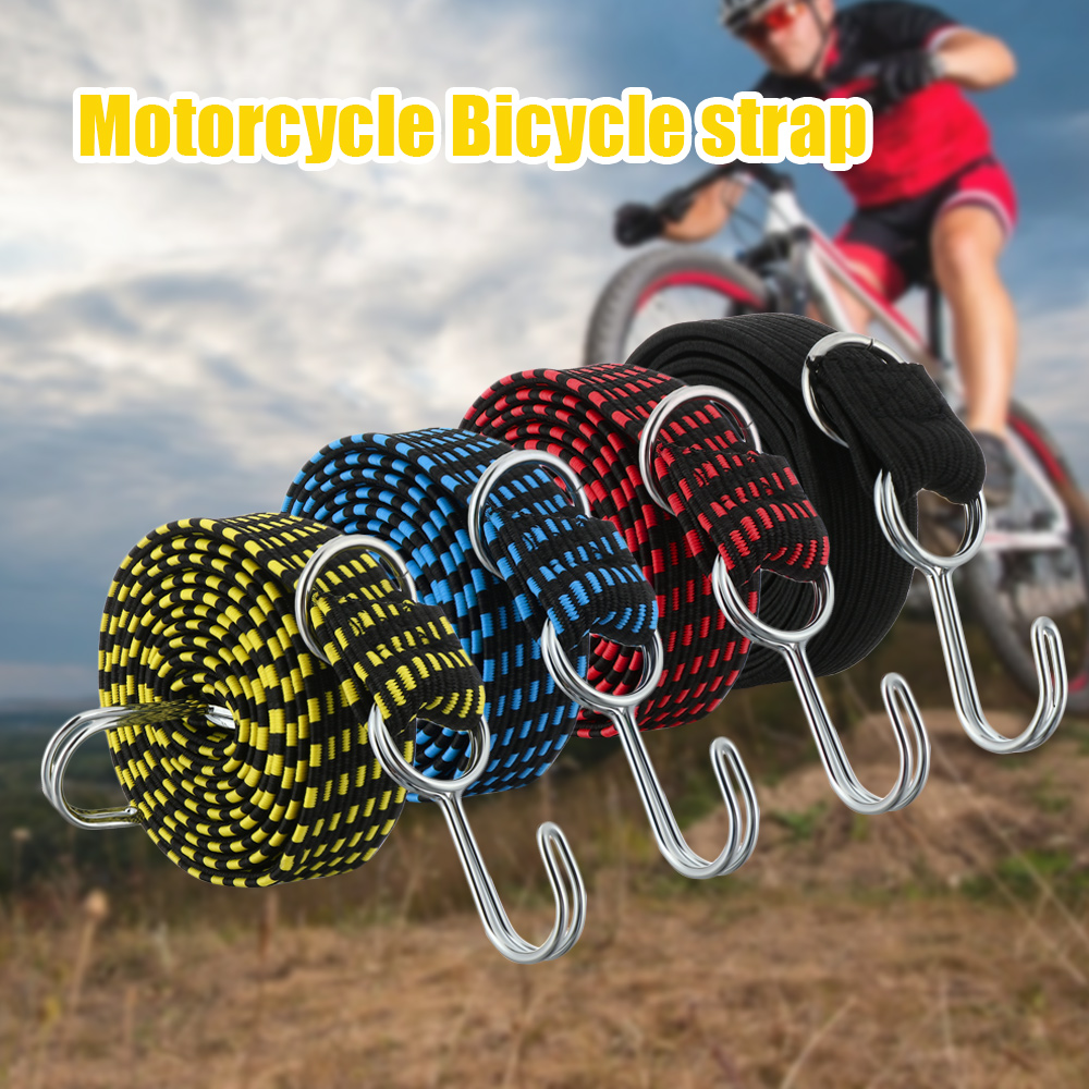 Elastikker gummi bagage reb snor kroge cykler reb binde bagage tagbøjler strop fast bånd cykel motorcykel tilbehør