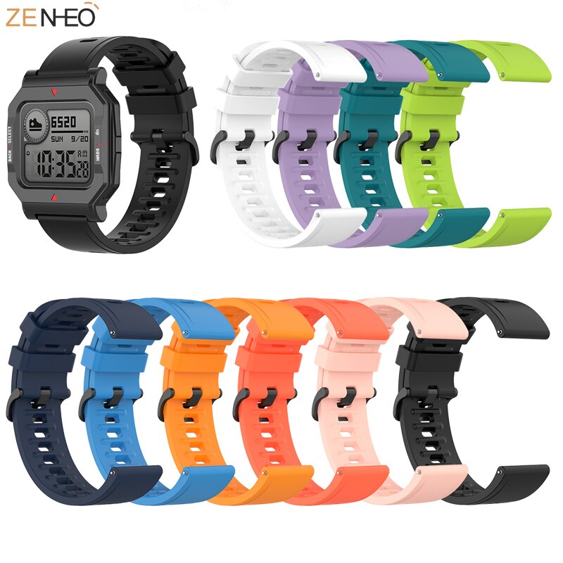 Correa de silicona Original para reloj inteligente Huami Amazfit Neo, repuesto de pulsera para Amazfit Neo