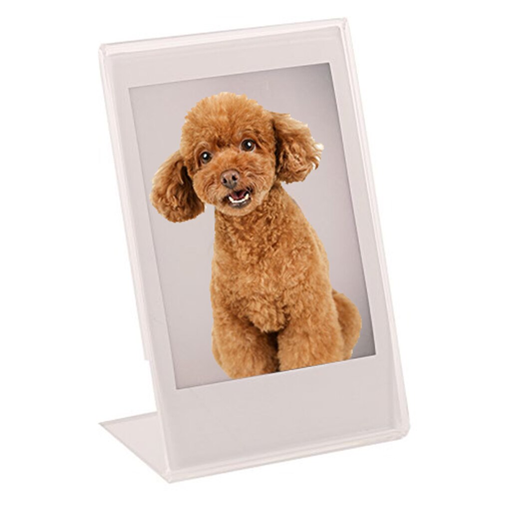 1x Acrylic Photo Frame Poster Picture Holder Standing Display Memories