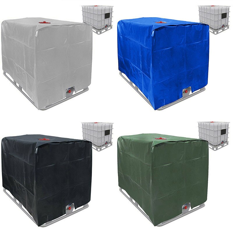 1000/800/600L Ibc Container Waterproof Zonnebrandcrème Oxford Doek Tuin Water Tank Stofdicht Beschermhoes