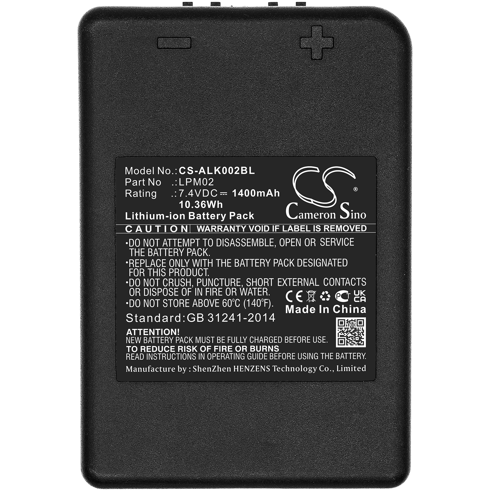 Cameron sino 1400mAh bateria do Autec LPM02 R0BATT00E08A0 Funkfernsteuerung dynamiczny modułowy AJM AJR AJS FJL
