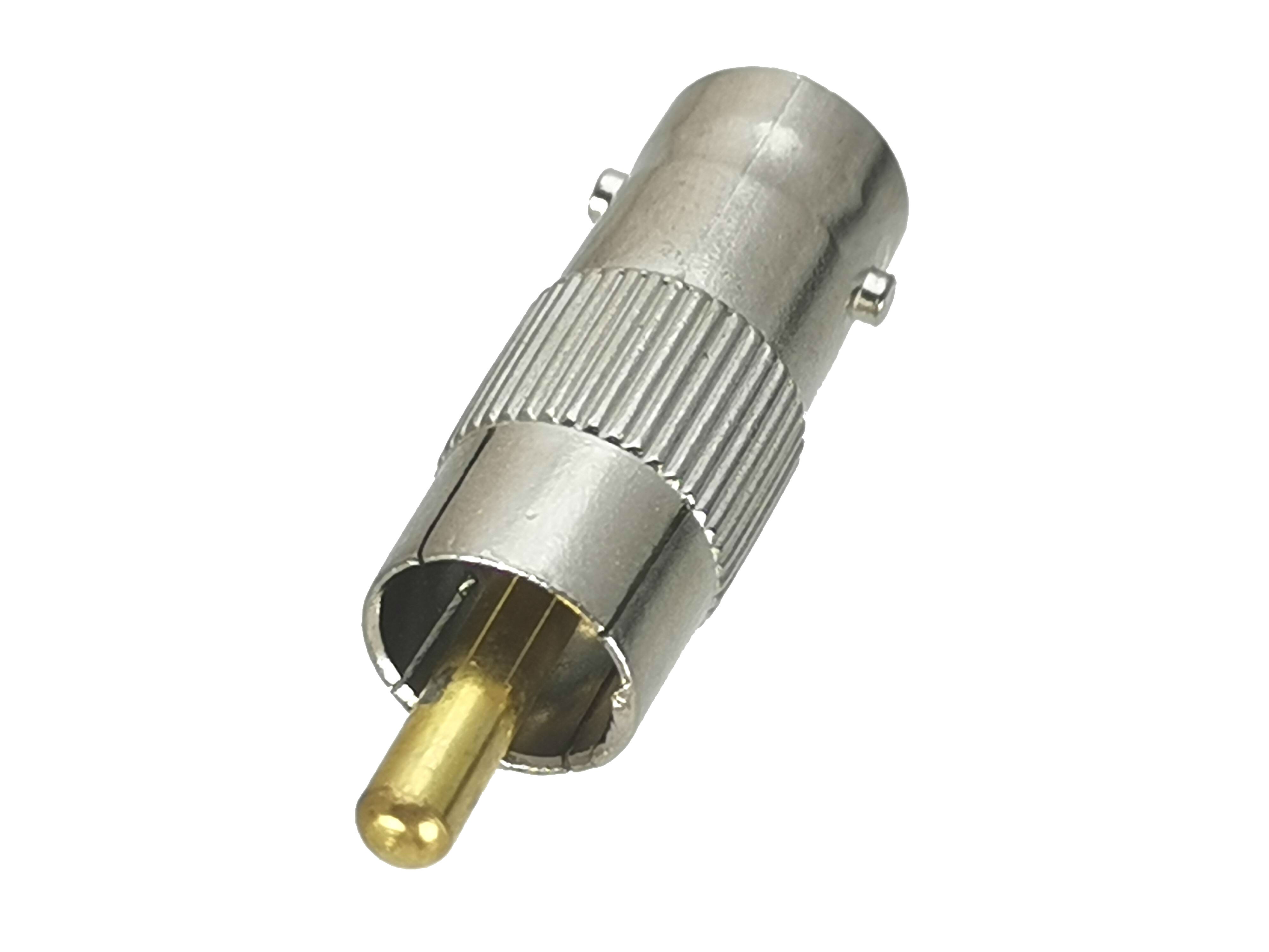 1Pcs Connector BNC Female jack to RCA TV Male plug RF Adapter Coaxial High Quanlity