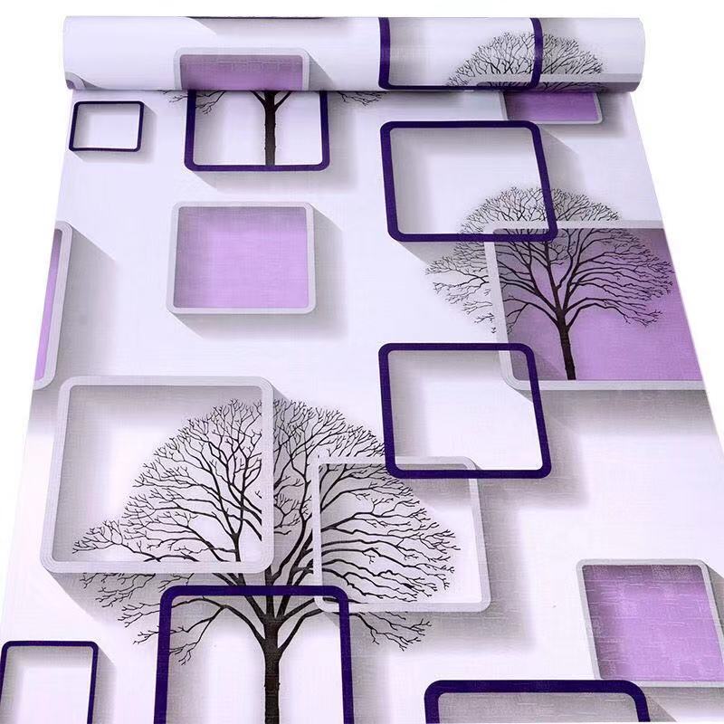 Papel tapiz de vinilo de PVC lavable estilo mediterráneo, para decoración del hogar, Adhesivo de pared de fondo TV, barato