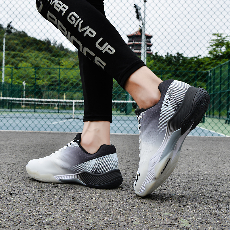 Chaussures de badminton originales pour hommes, baskets d'extérieur de , grande taille, entraînement, compétition, handball, chaussures de volley-ball professionnelles