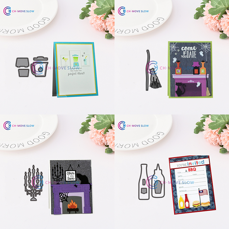 CH Small Animals and landscape Metal cutting dies stencils Greeting Card Decoration DIY Scrapbooking Scrapbook Paper Photo Album