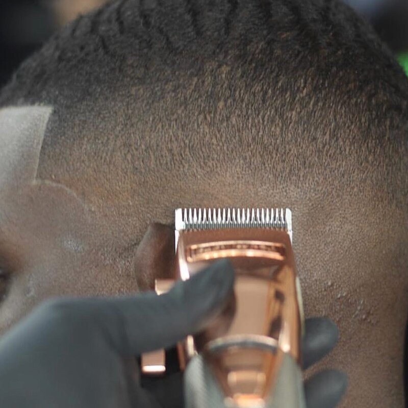 100-240v rechargeable powerful hair clipper precision hair trimmer electric hair cutting kit machine