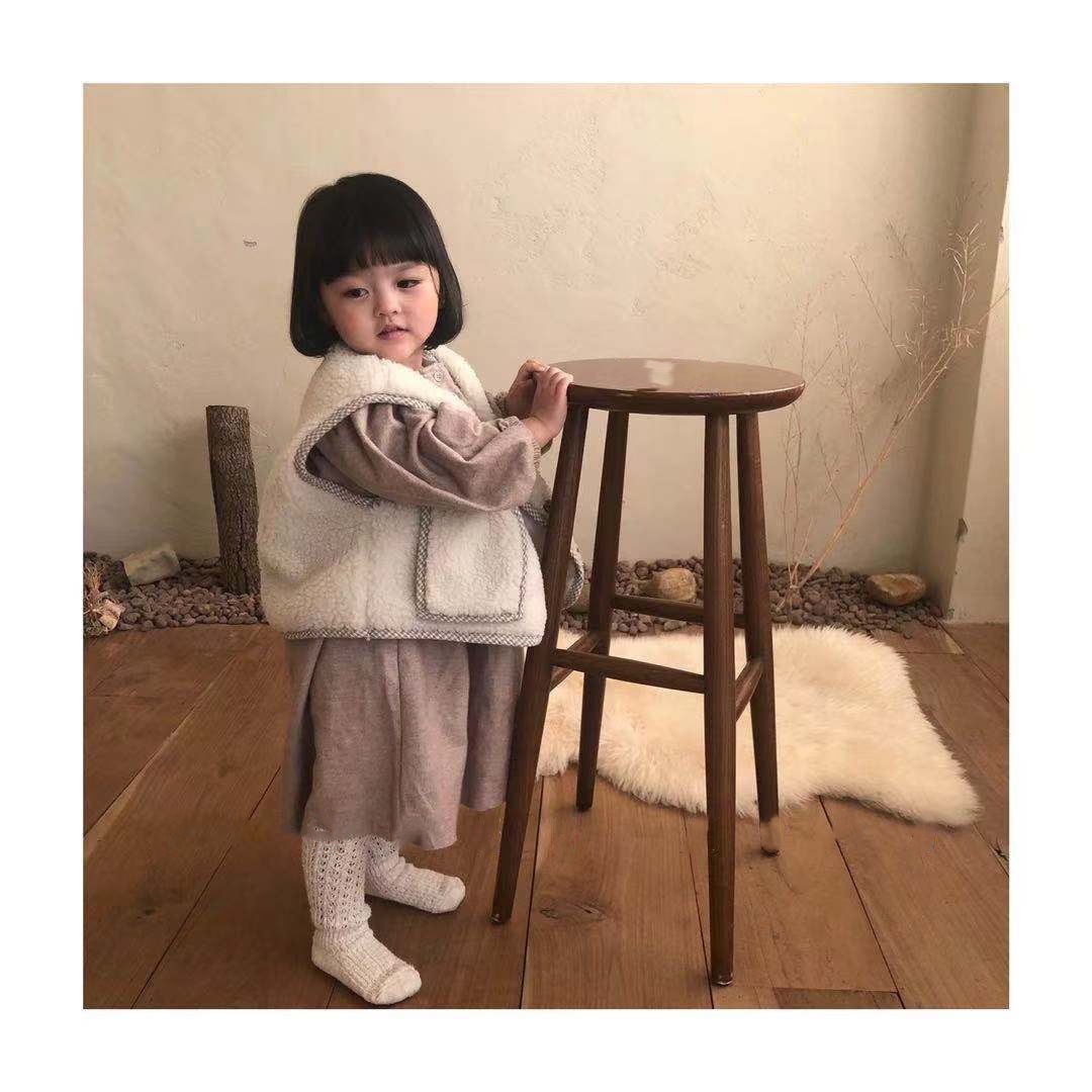 Herfst Winter Baby Fleece Vest Meisjes Mouwloze Jas Jongens Winddicht Vest Baby Lam Wol Vest Pasgeboren Warme Kleren