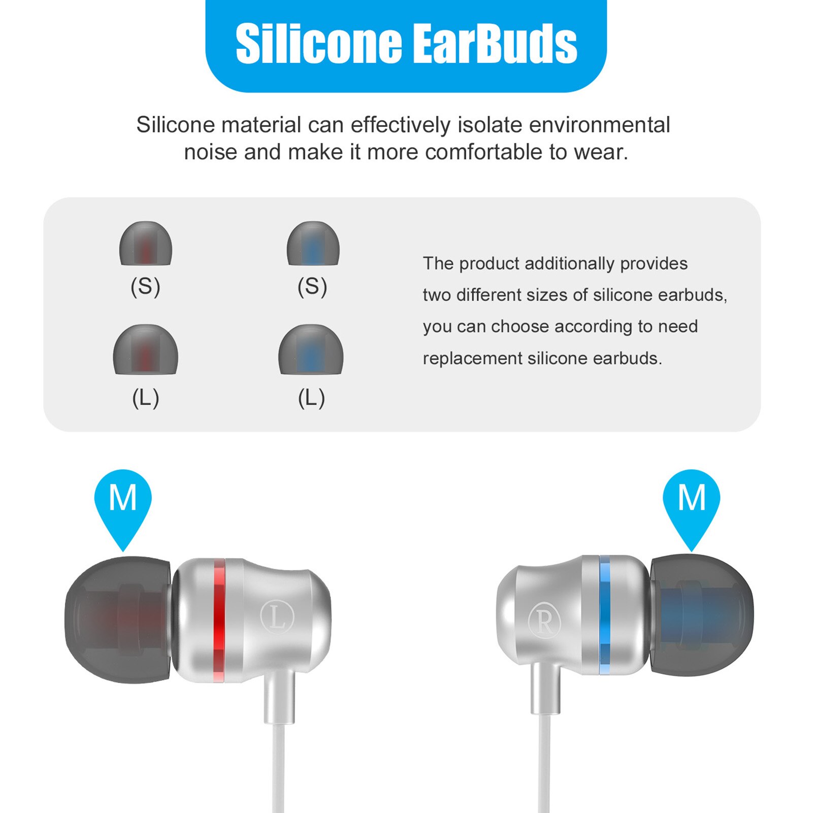 VR Accessories In-ear Earbuds For Oculus Quest 2 VR Headset 360 Degree Surround Sound Wired Earphones Headphone For Quest2