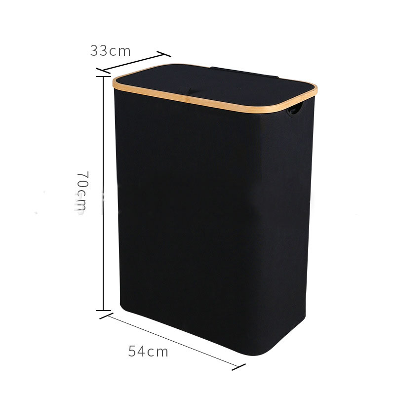 Dobbel skittentøyskurv med lokk delt skittentøyskurv med avtakbar pose 2 -delt skittentøyskurv med håndtak til badet: Bronse